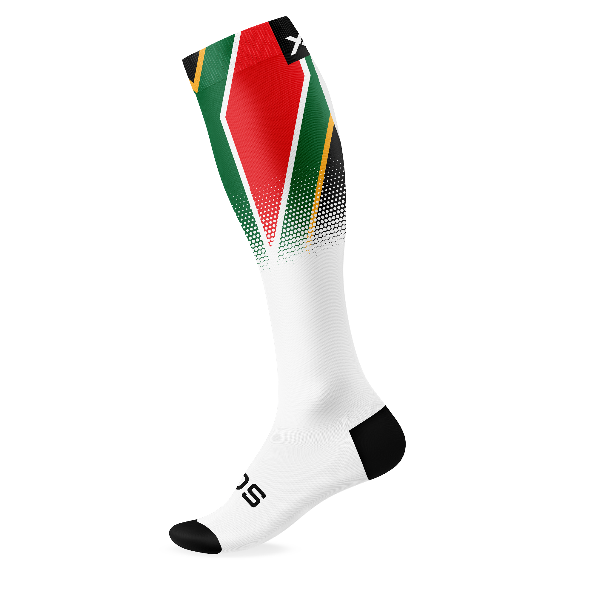South Africa Flag Knee High Socks