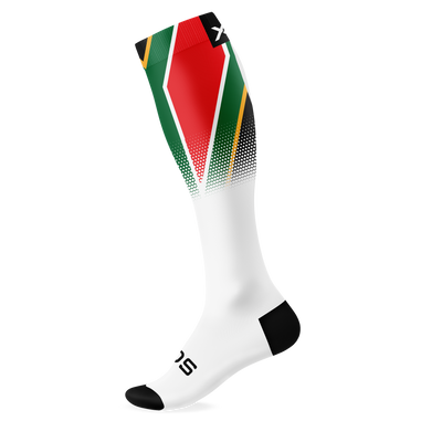 South Africa Flag Knee High Socks