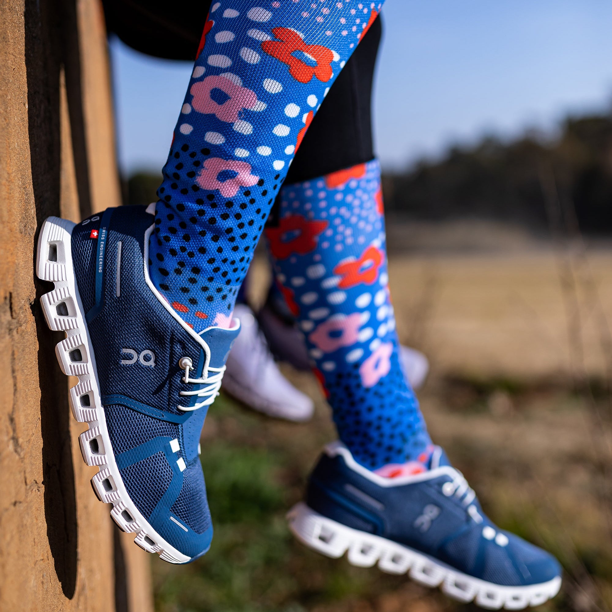 Confetti Knee High Socks