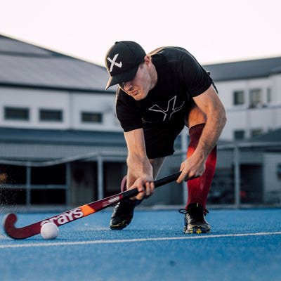 Crimson Heat Hockey Socks