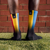 Andorra Flag Socks