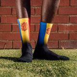 Andorra Flag Socks