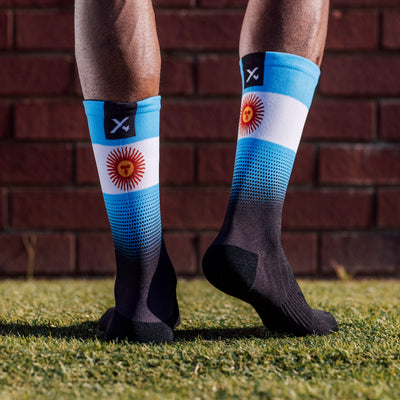 Argentina Flag Crew Socks