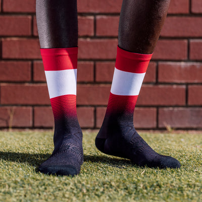Austria Flag Crew Socks