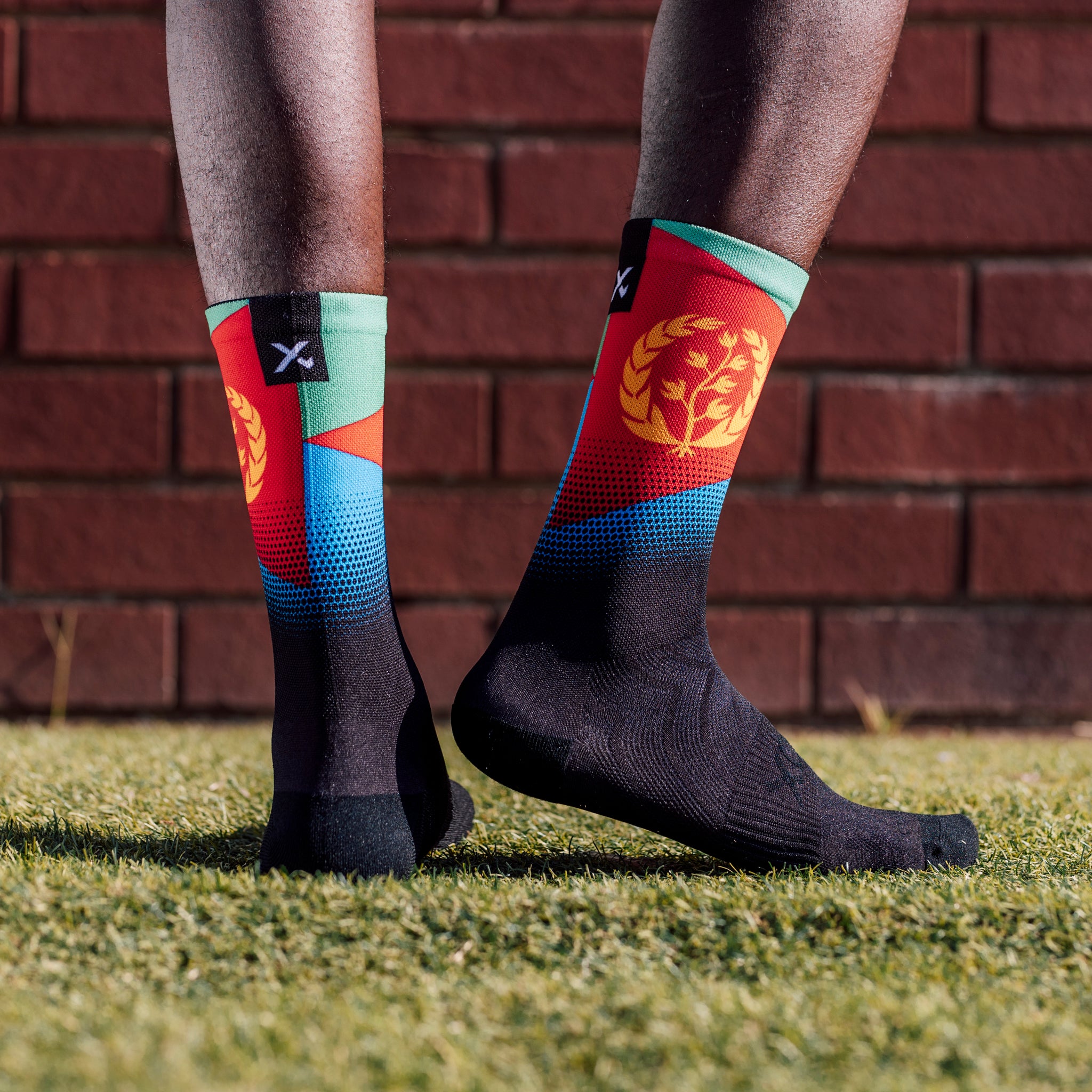 Eritrea Flag Crew Socks
