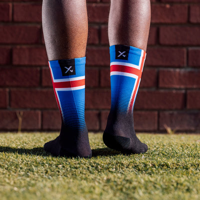 Iceland Flag Crew Socks
