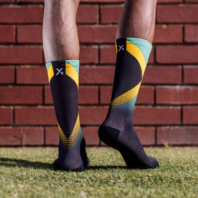 Jamaica Flag Crew Socks