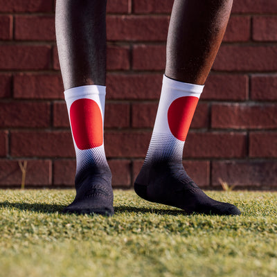 Japan Flag Crew Socks