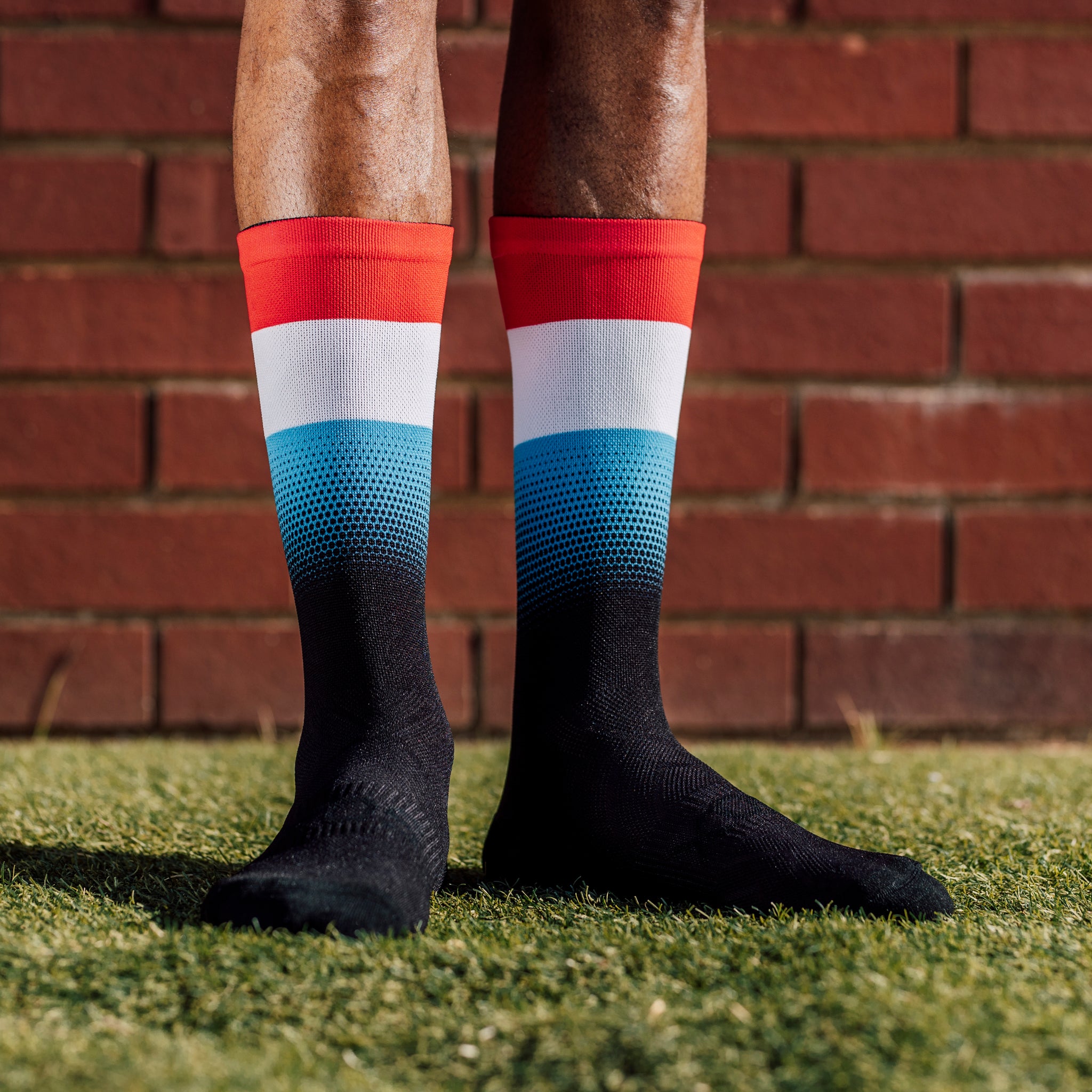 Luxembourg Flag Crew Socks