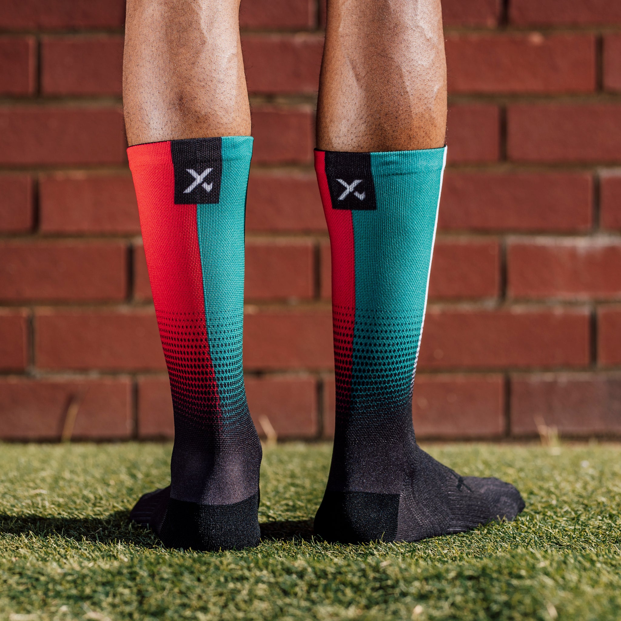 Mexico Flag Crew Socks