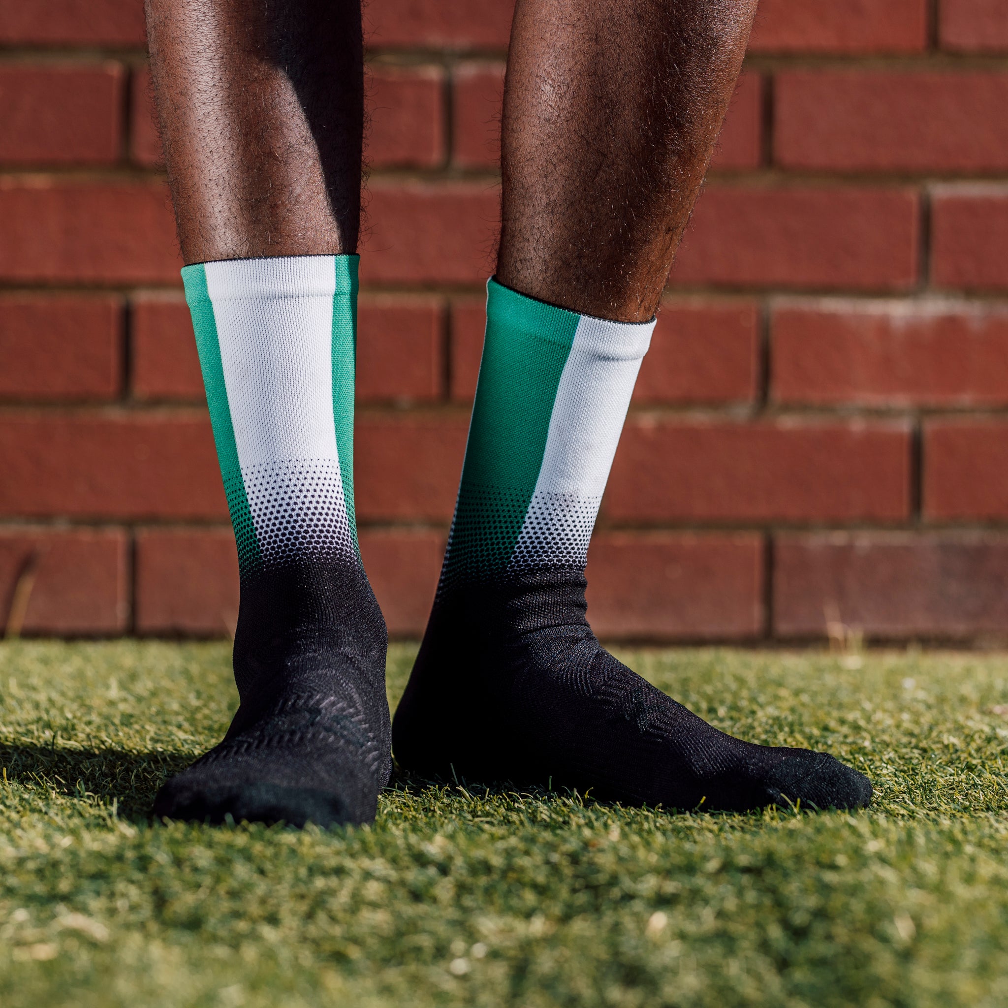 Nigeria Flag Crew Socks