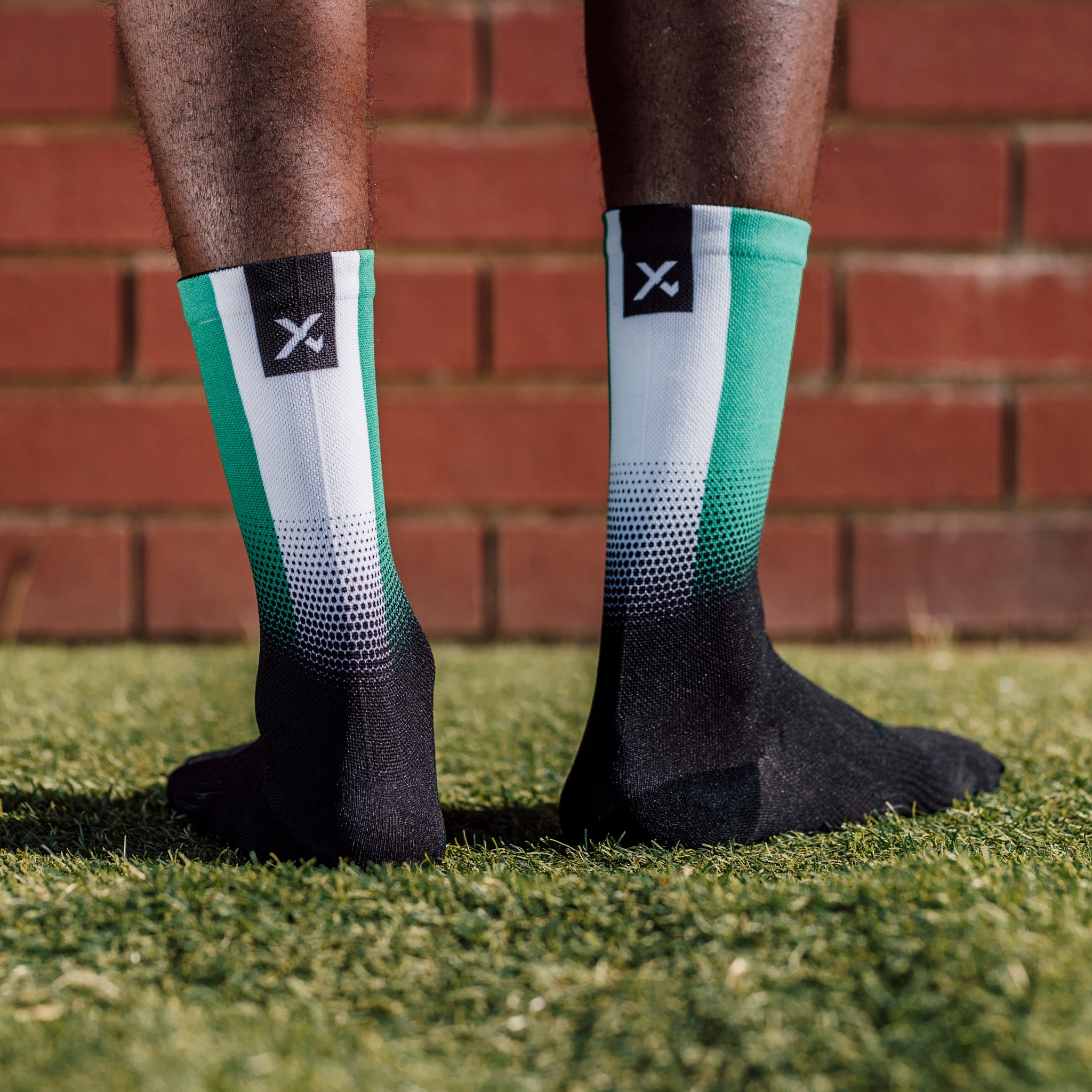 Nigeria Flag Crew Socks