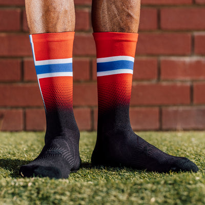 Norway Flag Crew Socks