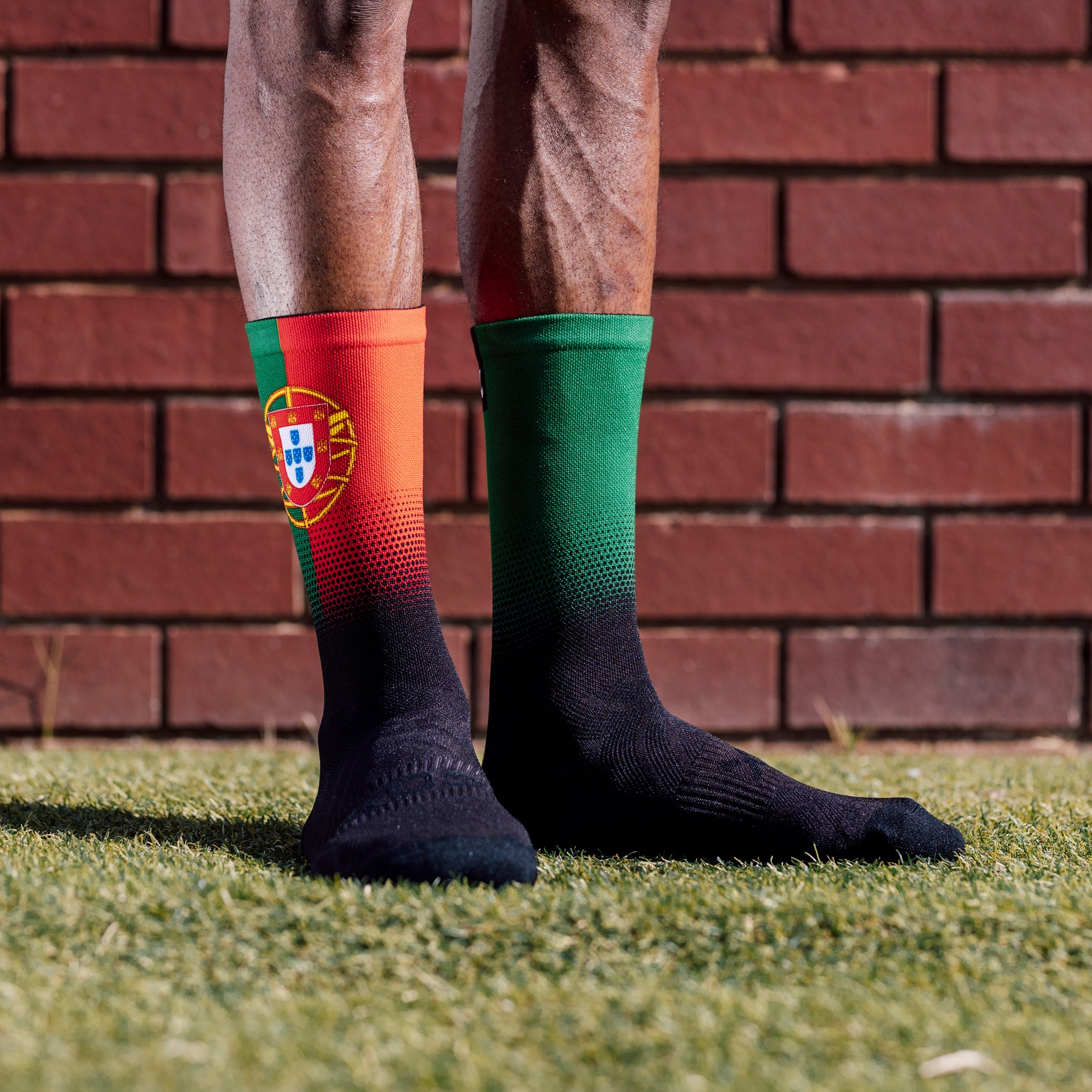 Portugal Flag Crew Socks