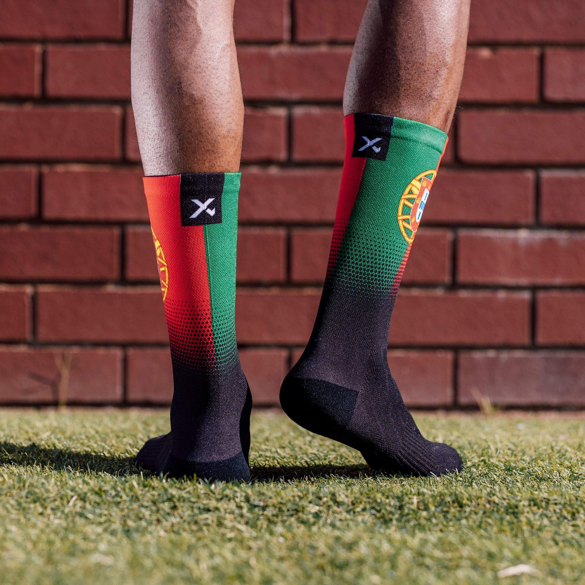 Portugal Flag Crew Socks