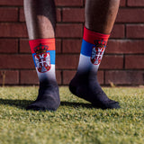 Serbia Flag Socks