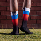 Slovakia Flag Crew Socks