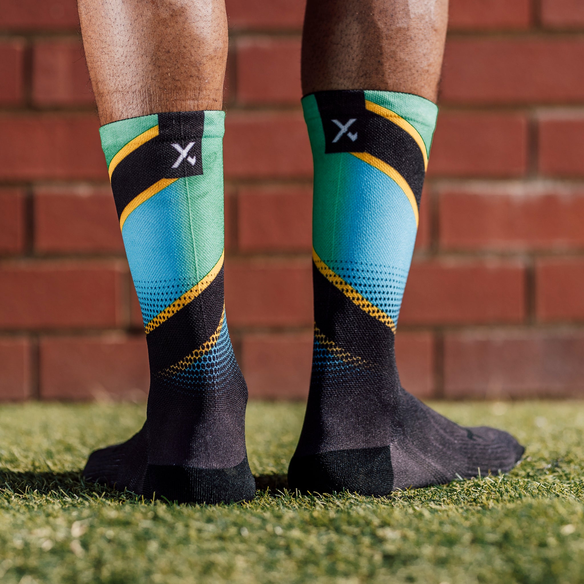Tanzania Flag Crew Socks