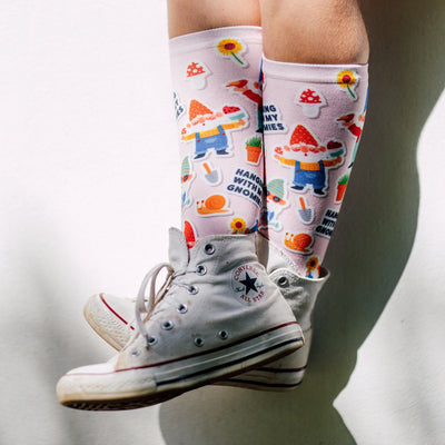 Gnomes Knee High Socks