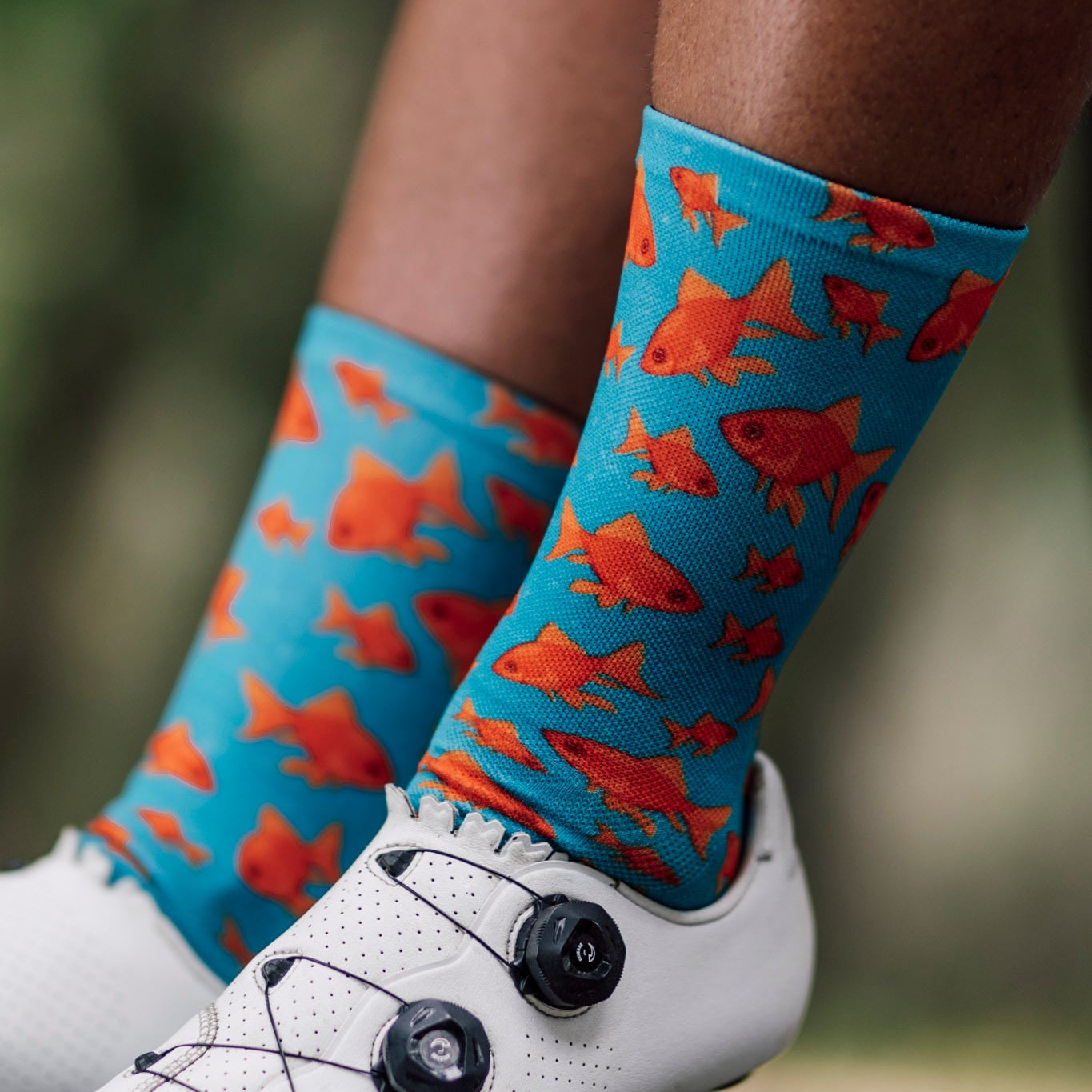 Goldfish Crew Socks