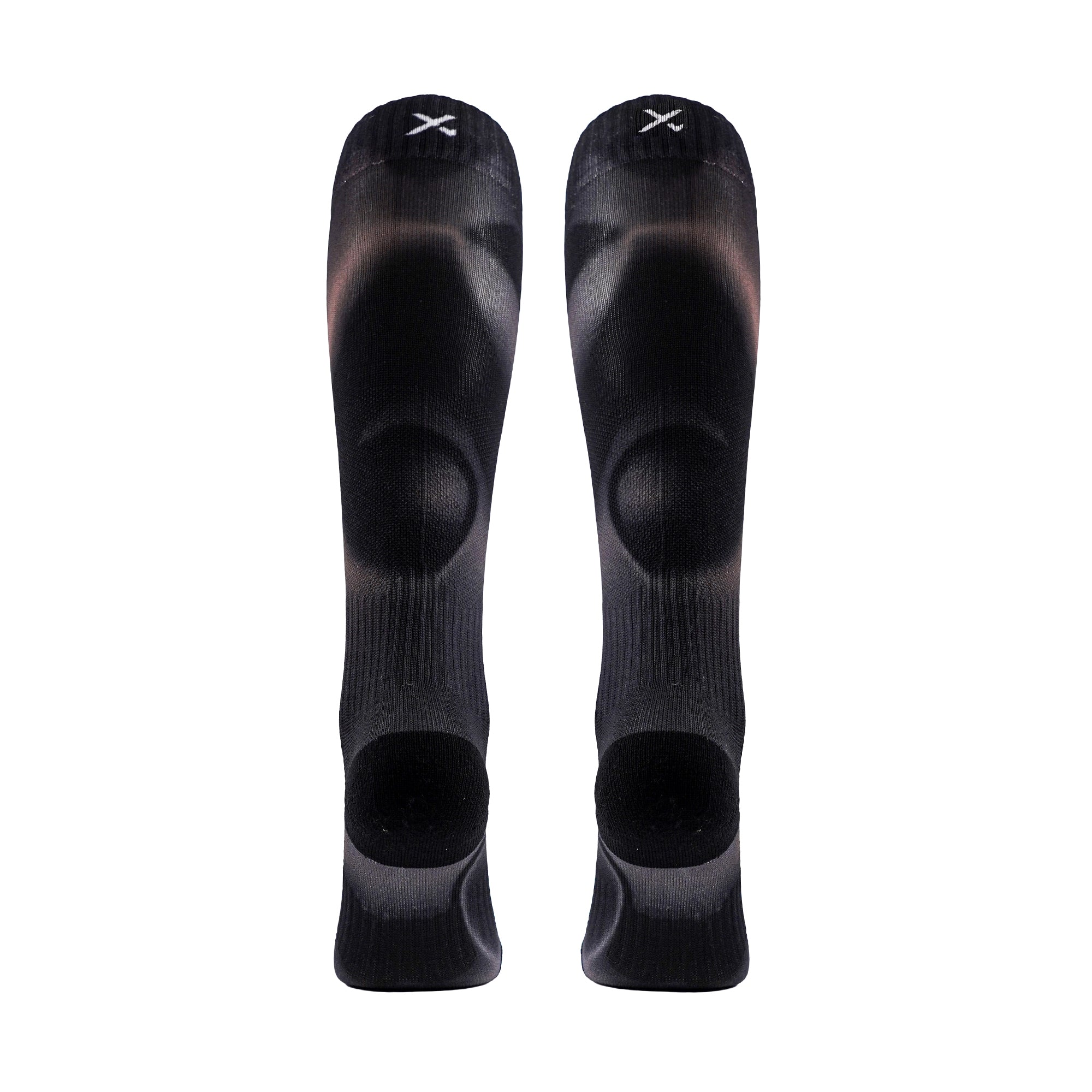 Gradient Charcoal Hockey Socks