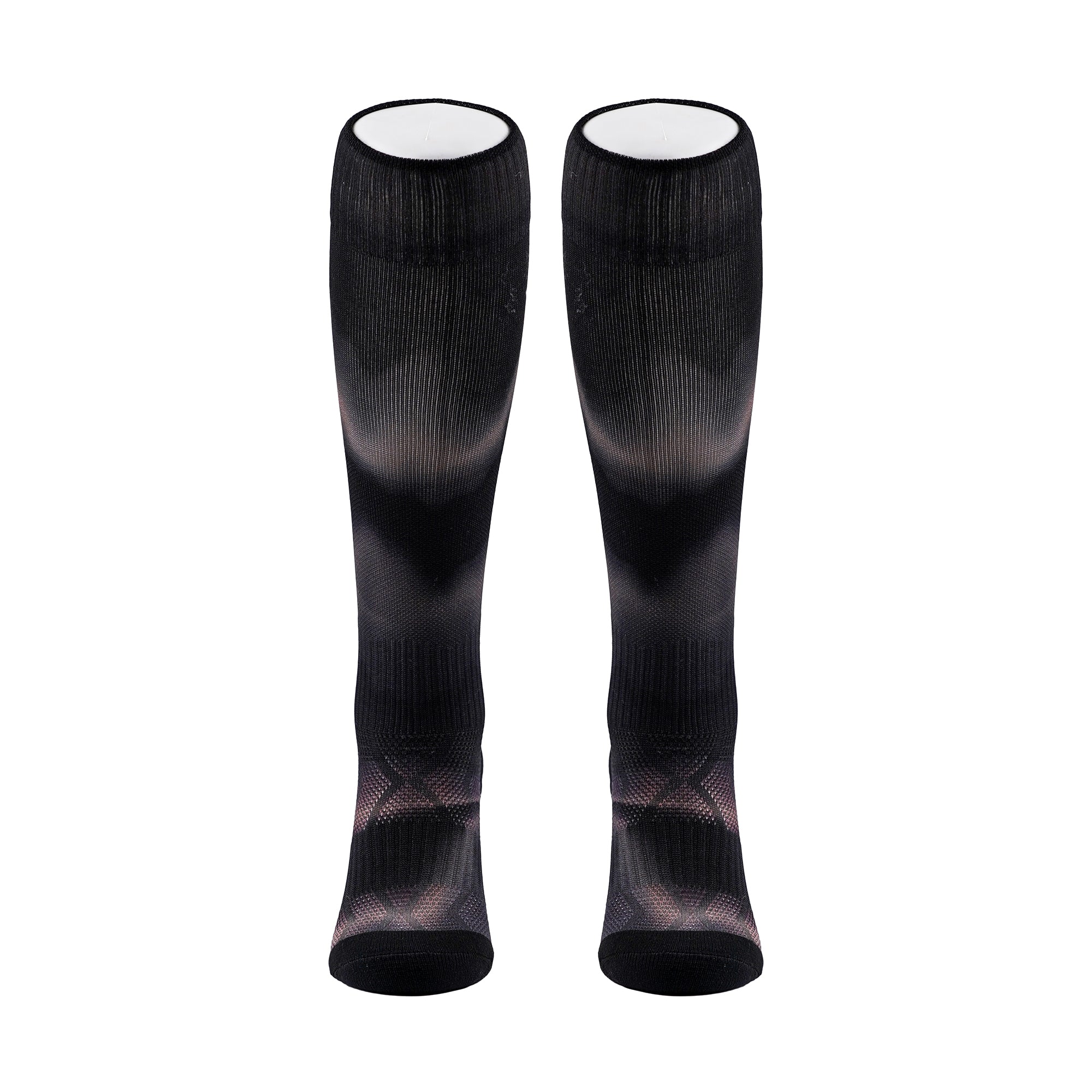 Gradient Charcoal Hockey Socks