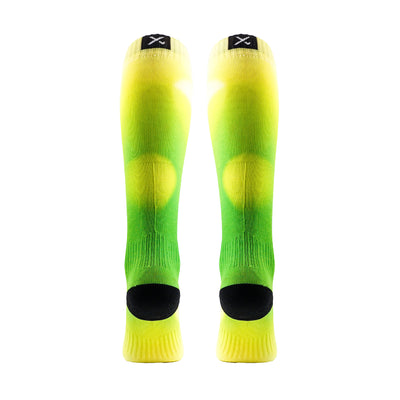 Lime Fade Hockey Socks