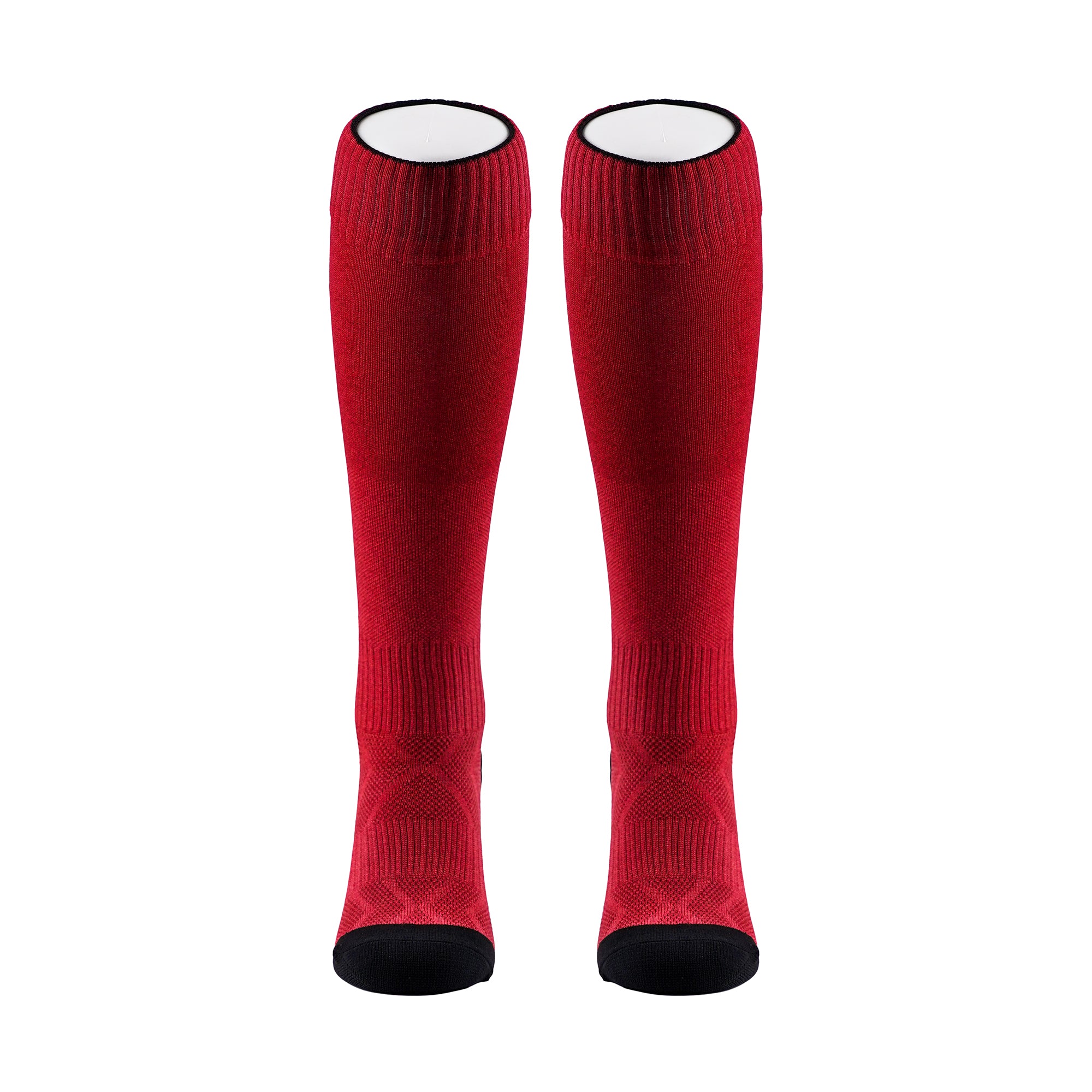 Maroon Edge Hockey Socks