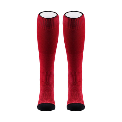 Maroon Edge Hockey Socks