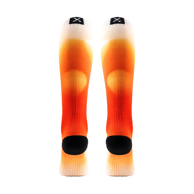Sunset Blaze Hockey Socks