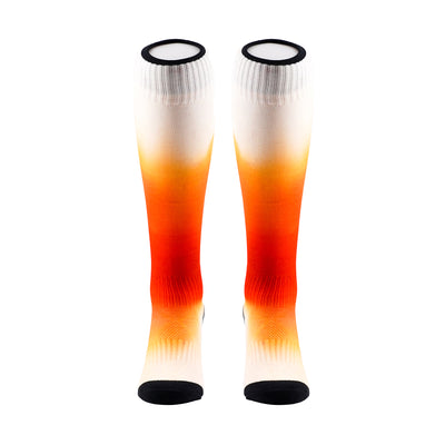 Sunset Blaze Hockey Socks
