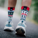 Holly Jolly Nutcracker Crew Socks