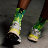 Neon Slide Yellow Socks