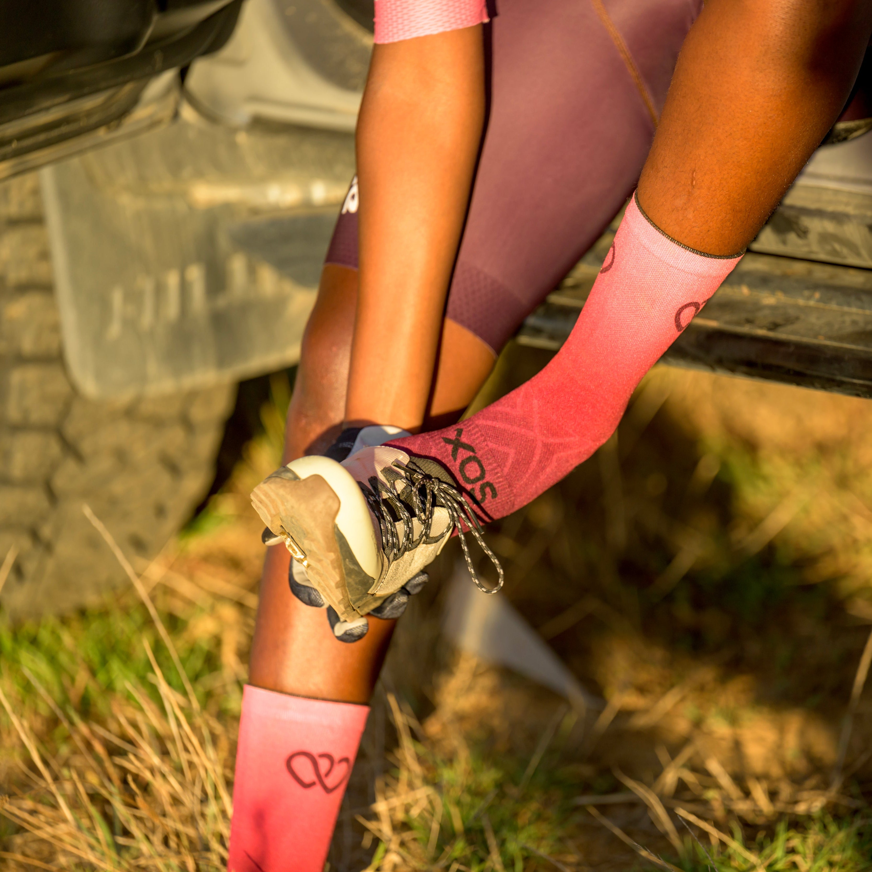 Pump For Peace Crew Socks