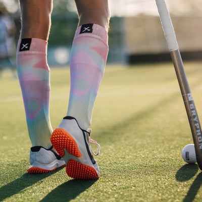 Rainbow Burst Hockey Socks