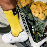 Slight Yellow Minimalist Crew Socks