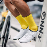 Slight Yellow Minimalist Crew Socks