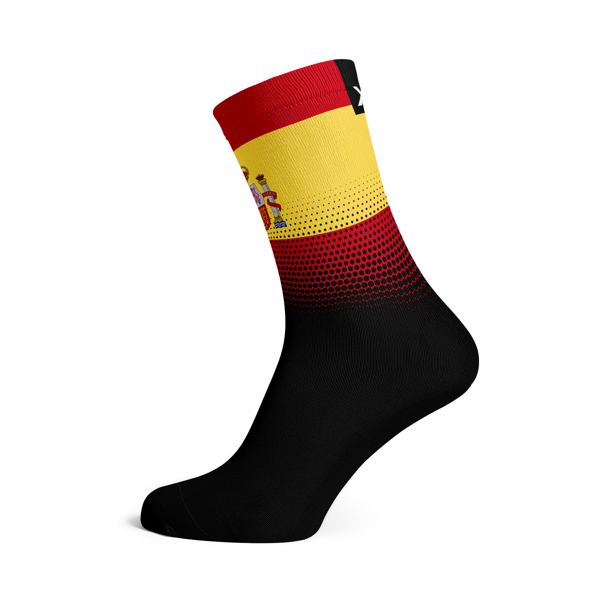 Spain Flag Crew Socks