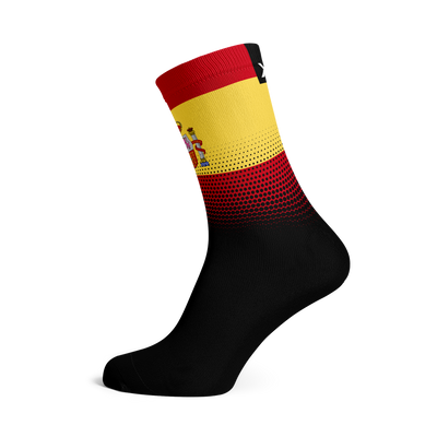 Spain Flag Crew Socks