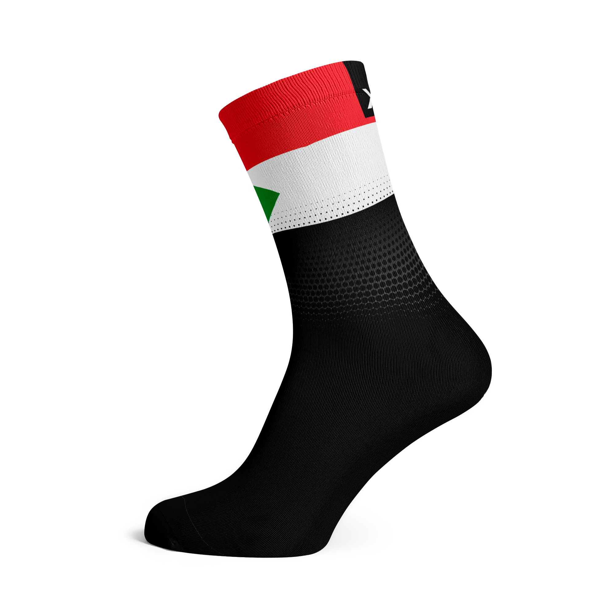 Sudan Flag Crew Socks