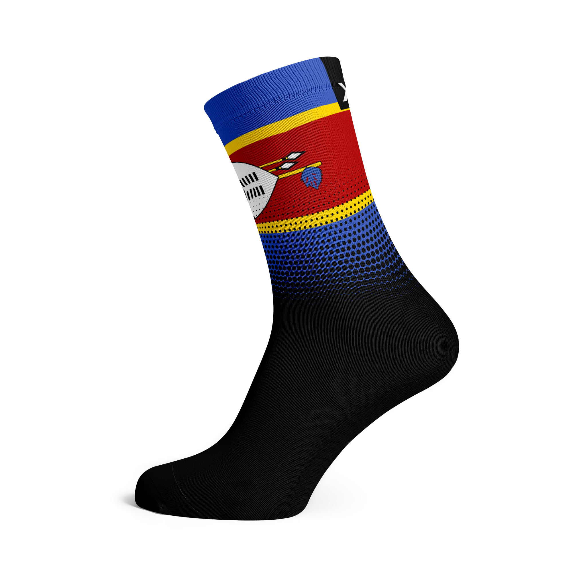 Swaziland Flag Crew Socks