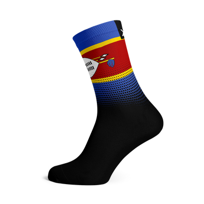 Swaziland Flag Crew Socks