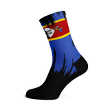 Swaziland Splash Socks