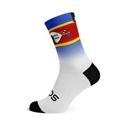 Swaziland Flag Crew Socks