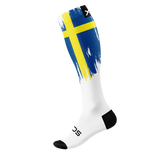 Sweden Splash Knee High Socks