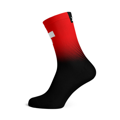 Switzerland Flag Crew Socks
