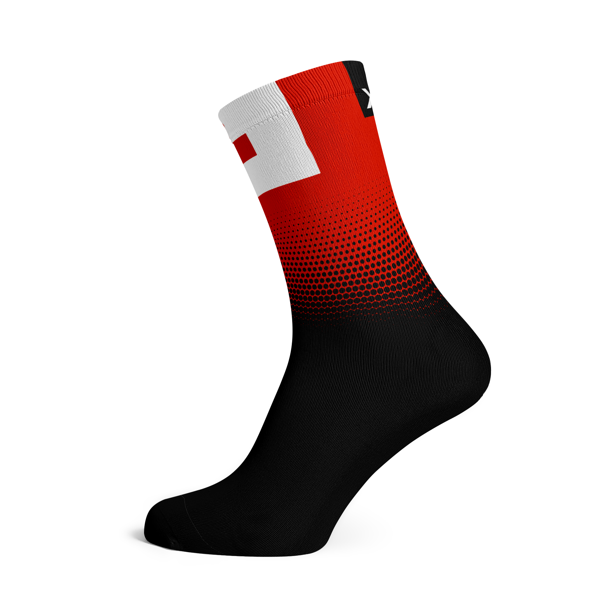 Tonga Flag Crew Socks