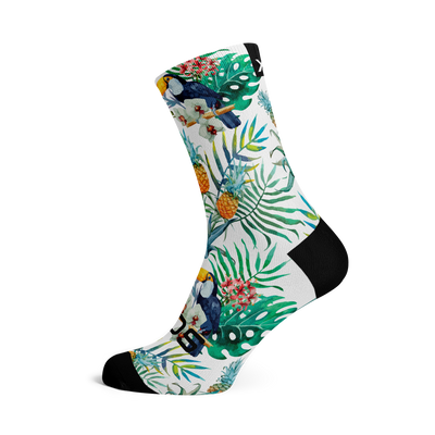 Tropical Casual Crew Socks