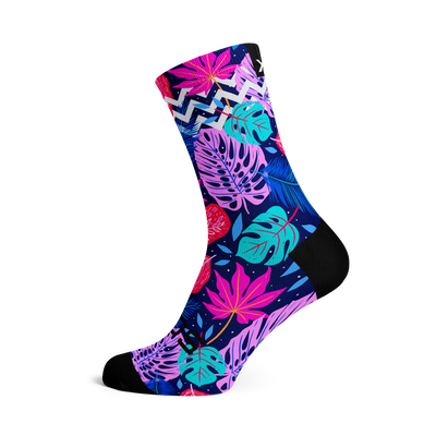 Tropical Nights Casual Crew Socks