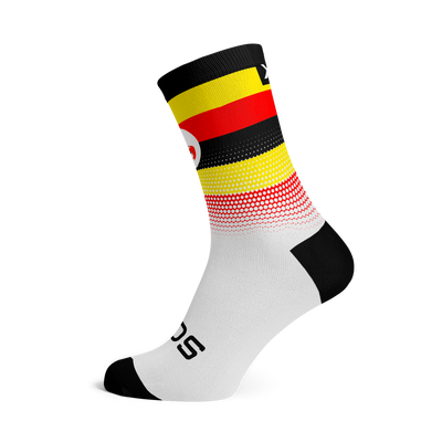 Uganda Flag Crew Socks